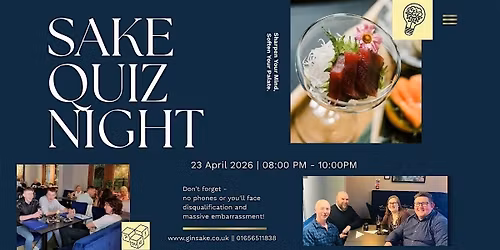 Gin & Sake Quiz Night