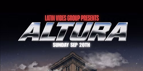ALTURA  Philly Sunset Rooftop Perreo | STRATUS LOUNGE