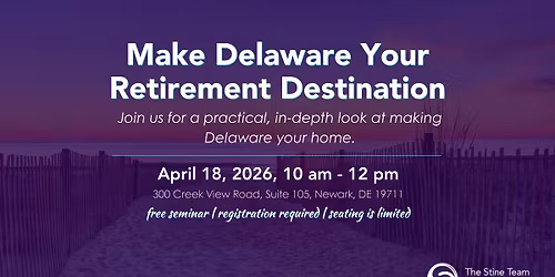 Make Delaware Your Retirement Destination