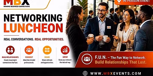 Fallston, MD: MBX Local Networking Luncheon