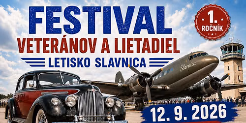 Festival veteránov a lietadiel - letisko Slavnica