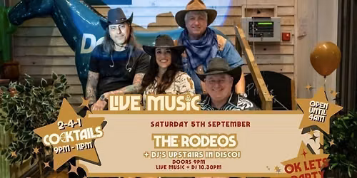 Live Music: THE RODEOS \/\/ Annabel\u2019s Cabaret &amp; Discotheque