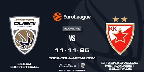 Dubai Basketball vs Crvena Zvezda Meridianbet Belgrade