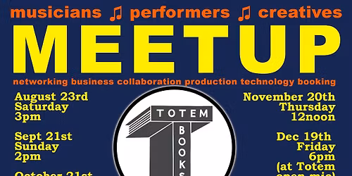 Musician & Creatives MEETUP ::: New Moon!