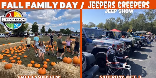 Fall Family Day & Jeepers Creepers Jeep Show