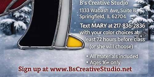 Stained Glass Penquin