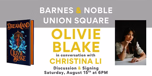 Olivie Blake discusses DREAMLAND at B&N Union Square