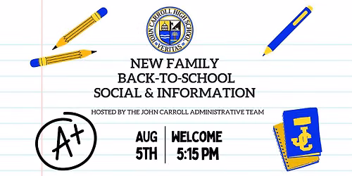 New Family Back-To-School Social & Info Night