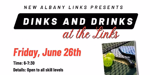 Dinks & Drinks at the Links