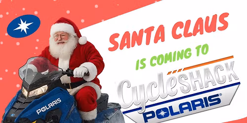 Santa at Cycle Shack