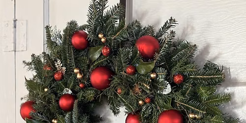 Wine & Design: Holiday Wreath Making Workshop