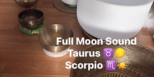Full Moon Sound Taurus \u2649\ufe0f \ud83c\udf15