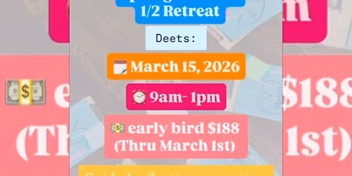 Rooted and Radiant: Spring Renewal 1\/2 Retreat