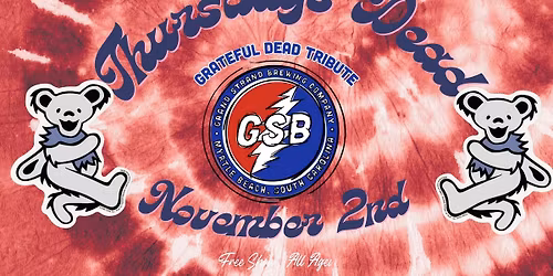 THURSDAY'S DEAD: Grateful Dead Tribute Band