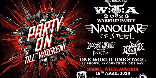 W:O:A 2026 - Warm Up Party - Austria