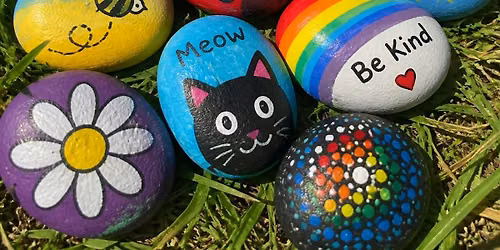 The Family Stones - a family friendly rock painting event