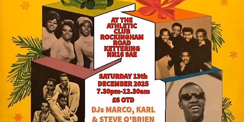 Athletic Motown Xmas Party