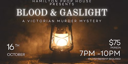 Blood & Gaslight - A Victorian M**der Mystery at HPH