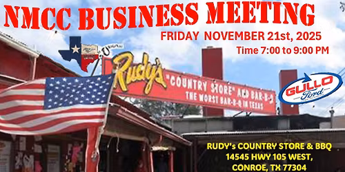 NMCC BUSINESS MEETING
