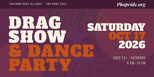PBO Pride 2026: Drag Show & Dance Party