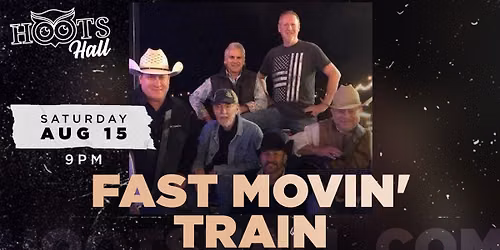 Fast Movin' Train LIVE @HootsHall