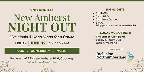 2nd Annual New Amherst Night Out