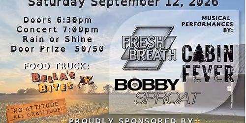 Barn On The Farm - September 12, 2026