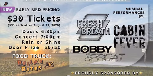 Barn On The Farm - September 12, 2026