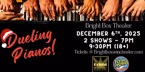 The Flying Ivories: Dueling Pianos (7PM SHOW) - ALL AGES
