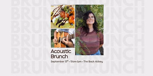 Acoustic Brunch at The Back Abbey