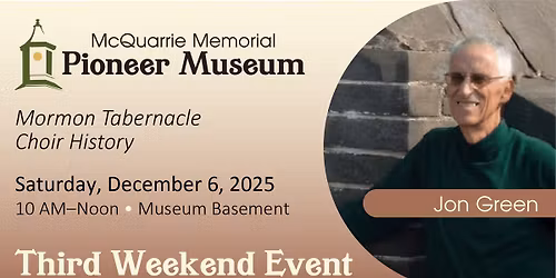 Mormon Tabernacle Choir History with Jon Green