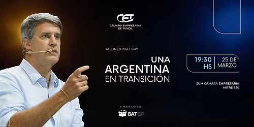 Charla UNA ARGENTINA EN TRANSICI\u00d3N