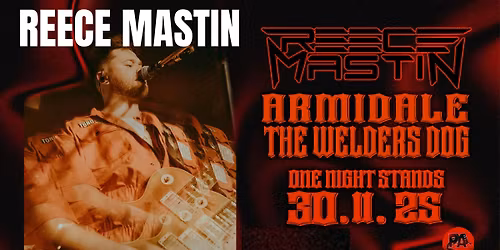 REECE MASTIN in concert Armidale 