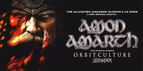 AMON AMARTH I THE ALLFATHER AWAKENS: EUROPE & UK 2026 I STUTTGART