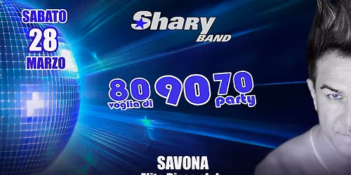 SHARYBAND all "ELITE DISCO CLUB", Via Briganti 29, Savona (SV)