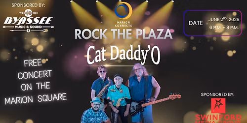 Marion Connects Rock the Plaza: Cat Daddy 'O