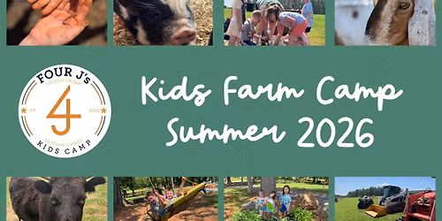 4Js Kids Farm Camp - Summer 2026