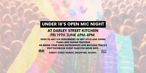 Under 18's Open Mic Night