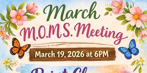 OHBC MOMS March Gathering and Paint night