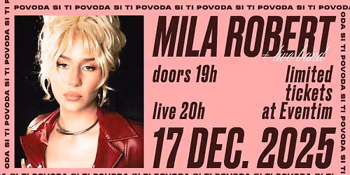 MILA ROBERT - Club Stroeja \/ SOFIA - 17 December 2025