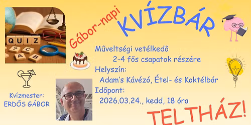 G\u00e1bor-napi Kv\u00edzb\u00e1r