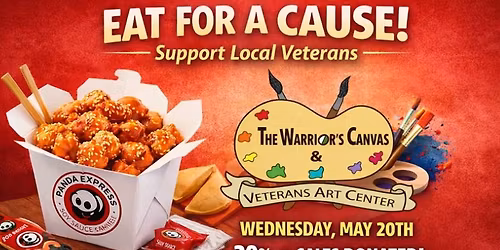 Panda Express Fundraiser for The Warrior\u2019s Canvas