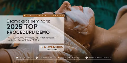 Bezmaksas semin\u0101rs: 2025 TOP proced\u016bru Demo