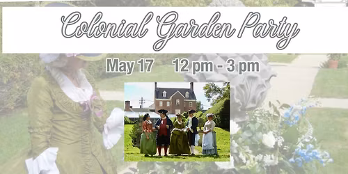 Colonial Garden Party