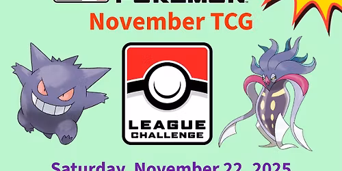 Pok\u00e8mon November TCG League Challenge