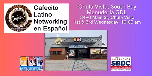 Cafecito Latino Networking en Espa\u00f1ol - South Bay