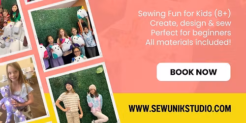 Junior Designer Camp (8-week sewing camp)