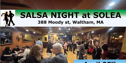 Salsa Night at Solea Tapas Bar
