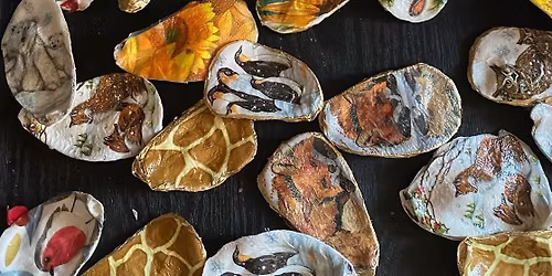 Loving Local...Live Like Clare Decoupage Shells