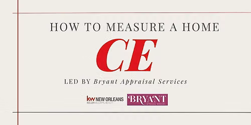 How to Measure a Home CE (4hrs)